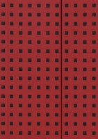 Купить блокнот Paper-Oh Ruled Notebook Quadro B5 Red Black  по цене от 590 грн.