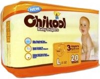 Купити підгузки Chikool Baby Diapers L за ціною від 344 грн.