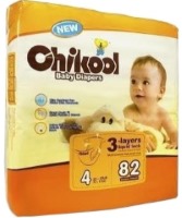 Купить подгузники Chikool Baby Diapers L (/ 82 pcs) по цене от 344 грн.
