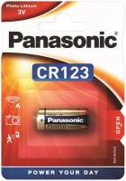 Купить аккумулятор / батарейка Panasonic 1xCR123  по цене от 102 грн.