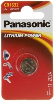 Купить аккумулятор / батарейка Panasonic 1xCR-1632EL  по цене от 70 грн.