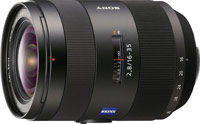 Купить объектив Sony 16-35mm f/2.8 ZA A: цена от 34631 грн.