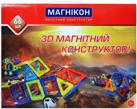 Купить конструктор Magnikon 66 Pieces MK-66  по цене от 2025 грн.