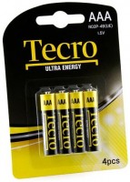 Купить аккумулятор / батарейка Tecro Ultra Energy 4xAAA  по цене от 103 грн.