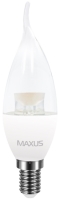 Купить лампочка Maxus 1-LED-5316 C37 CL-T 4W 4100K E14  по цене от 31 грн.