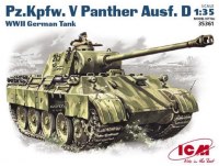 Купить сборная модель ICM Pz.Kpfw.V Panther Ausf.D (1:35)  по цене от 1379 грн.