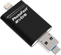 Купить USB-флешка PhotoFast i-FlashDrive EVO Plus (64Gb) по цене от 740 грн.