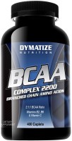 Купити амінокислоти Dymatize Nutrition BCAA Complex 2200 (400 cap) за ціною від 3355 грн.