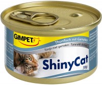 Купить корм для кошек Gimpet Adult Shiny Cat Tuna/Shrimps 70 g: цена от 59 грн.