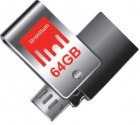 Купить USB-флешка Strontium Nitro Plus OTG (64Gb) по цене от 722 грн.