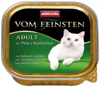 Купить корм для кошек Animonda Adult Vom Feinsten Turkey/Rabbit: цена от 40 грн.