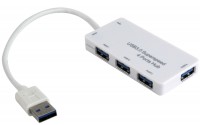 Купить картридер / USB-хаб Gembird UHB-U3P4-01: цена от 318 грн.