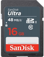 Купить карта памяти SanDisk Ultra 48 MB/s SD Class 10 UHS-I по цене от 165 грн.
