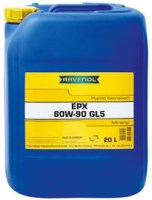 Купить трансмиссионное масло Ravenol EPX 80W-90 GL 5 20L  по цене от 5437 грн.