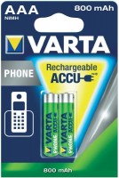 Купити акумулятор / батарейка Varta Professional Phone Power 2xAAA 800 mAh  за ціною від 299 грн.
