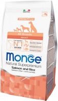 Купить корм для собак Monge Speciality Adult All Breed Salmon/Rice 2.5 kg  по цене от 891 грн.
