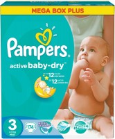 Купить подгузники Pampers Active Baby-Dry 3 (/ 174 pcs) по цене от 445 грн.