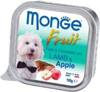 Купить корм для собак Monge Fruit Pate Lamb/Apple 0.1 kg: цена от 50 грн.