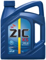 Купити моторне мастило ZIC X5 10W-40 LPG 4L  за ціною від 856 грн.
