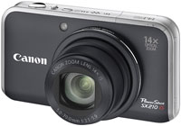 Купить фотоаппарат Canon PowerShot SX210 IS  по цене от 6128 грн.