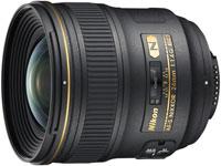 Купить объектив Nikon 24mm f/1.4G AF-S ED Nikkor  по цене от 49500 грн.