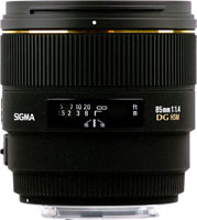 Купить объектив Sigma 85mm f/1.4 AF HSM EX DG  по цене от 36581 грн.