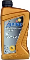 Купить моторное масло Alpine RS 10W-60 1L: цена от 465 грн.