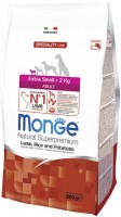 Купить корм для собак Monge Speciality Extra Small Adult Lamb/Rice/Potatoes 2.5 kg  по цене от 920 грн.
