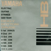 Купить струны Yamaha GSX150H  по цене от 285 грн.