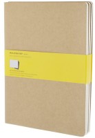 Купить блокнот Moleskine Set of 3 Squared Cahier Journals XLarge Beige  по цене от 535 грн.