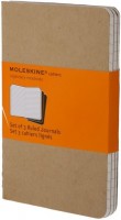Купить блокнот Moleskine Set of 3 Ruled Cahier Journals Large Beige  по цене от 675 грн.