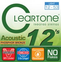 Купить струны Cleartone Phosphor Bronze Light 12-53: цена от 688 грн.