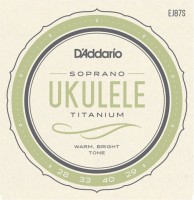 Купить струны DAddario Titanium Ukulele Soprano: цена от 254 грн.