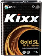 Купить моторное масло Kixx Gold SL 10W-40 4L  по цене от 1639 грн.