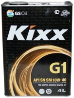 Купить моторное масло Kixx G1 10W-40 4L  по цене от 637 грн.