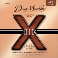 Купить струны Dean Markley Helix Acoustic Phos LT  по цене от 232 грн.