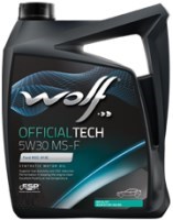 Купити моторне мастило WOLF Officialtech 5W-30 MS-F 4L  за ціною від 1018 грн.