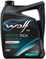 Купити моторне мастило WOLF Officialtech 5W-30 MS-F 4L  за ціною від 1183 грн.