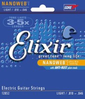 Купить струны Elixir Electric Nanoweb Light 10-46: цена от 655 грн.