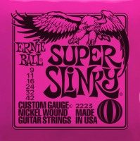 Купить струни Ernie Ball Slinky Nickel Wound 9-42: цена от 319 грн.