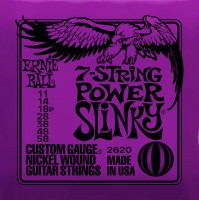 Купить струны Ernie Ball Slinky Nickel Wound 7-String 11-58  по цене от 398 грн.