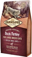 Купити корм для кішок Carnilove Adult Large Breed with Duck/Turkey 6 kg  за ціною від 2245 грн.