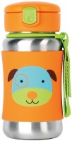 Купить бутылочки (поилки) Skip Hop Zoo Stainless Steel Straw Bottle  по цене от 959 грн.