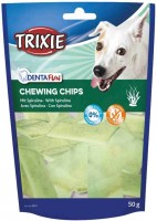 Купити корм для собак Trixie Denta Fun Spirulina Chewing Chips 50 g  за ціною від 68 грн.