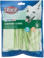 Купити корм для собак Trixie Denta Fun Spirulina Chewing Chips 100 g  за ціною від 130 грн.