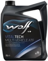 Купить трансмісійне мастило WOLF Vitaltech Multi Vehicle ATF 5L: цена от 1609 грн.
