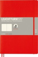 Купить блокнот Leuchtturm1917 Plain Notebook Composition Red  по цене от 659 грн.