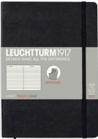 Купить блокнот Leuchtturm1917 Ruled Notebook Soft Black  по цене от 915 грн.