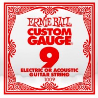 Купить струни Ernie Ball Single Plain Steel 9: цена от 52 грн.
