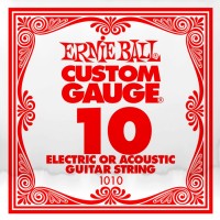 Купити струни Ernie Ball Single Plain Steel 10  за ціною від 52 грн.